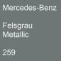 Preview: Mercedes-Benz, Felsgrau Metallic, 259.